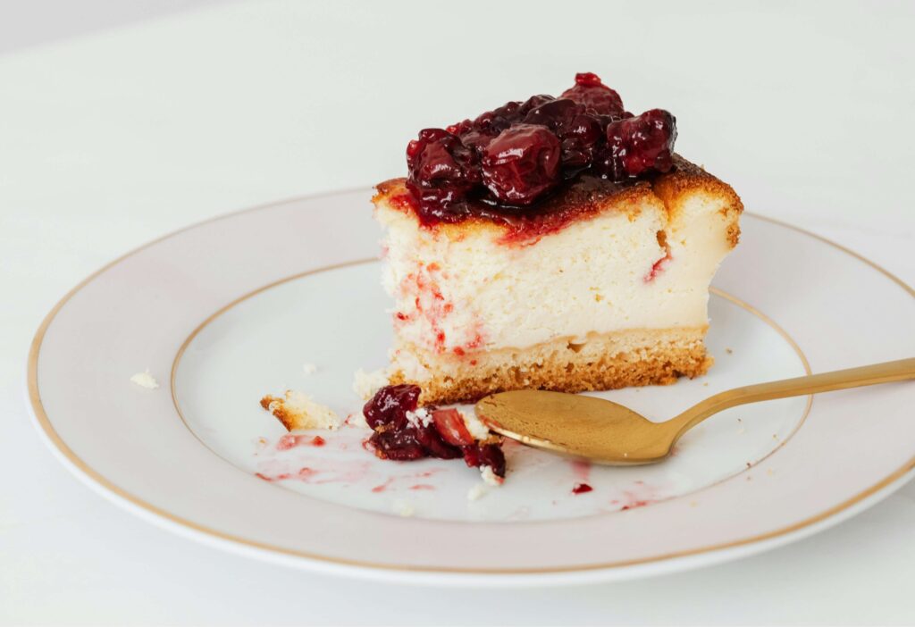 Cheesecake com Geleia de Morango: Irresistível!