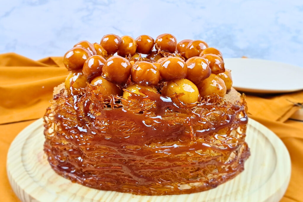 Bolo de Bala Baiana