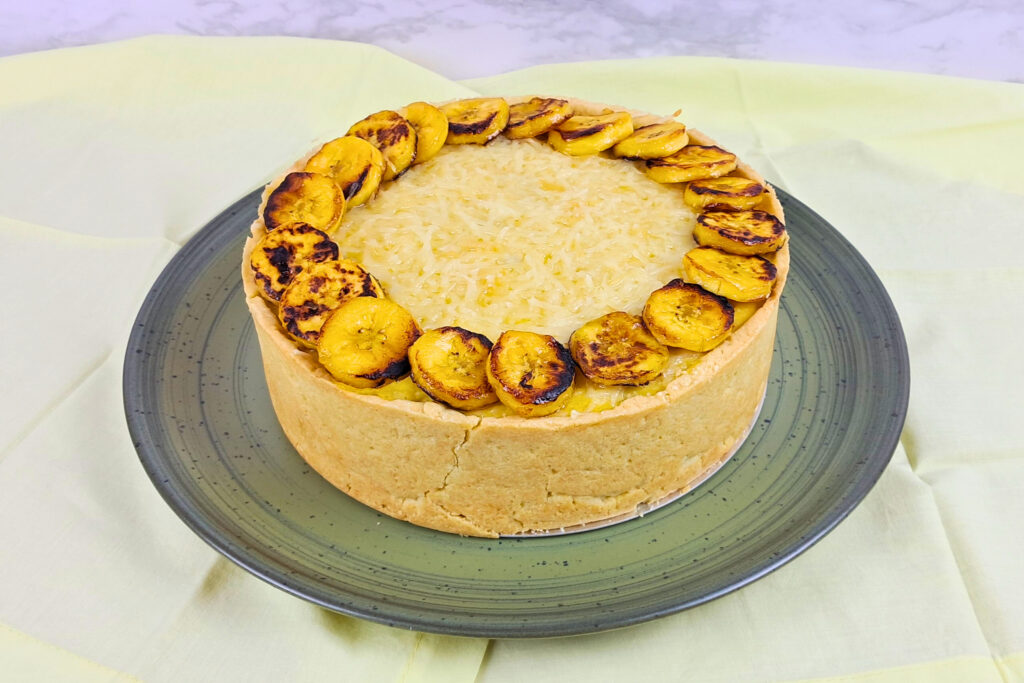 Torta de Carne Seca com Banana da Terra irresistível